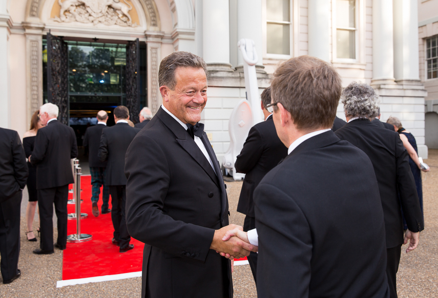 London corporate event photographer for black tie gala dinner